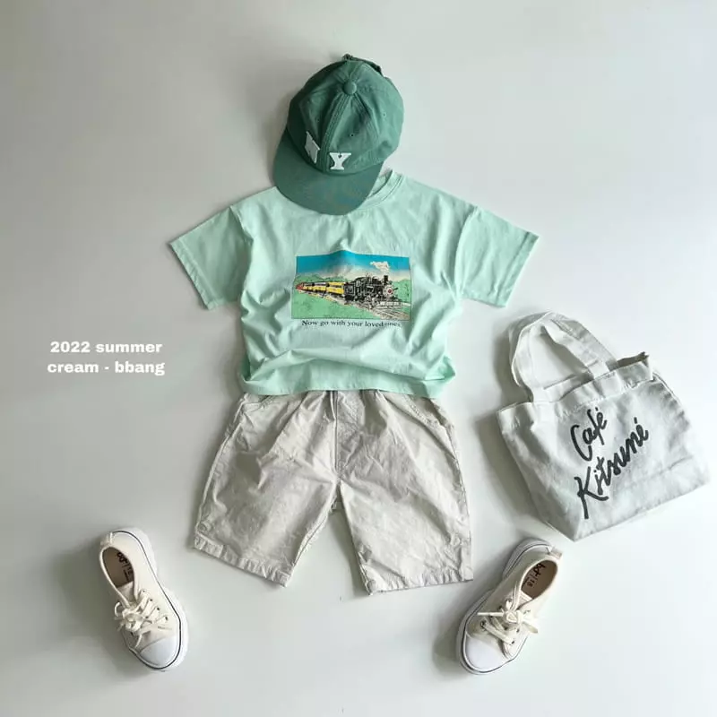 Cream Bbang - Korean Children Fashion - #magicofchildhood - Wins Tee - 7