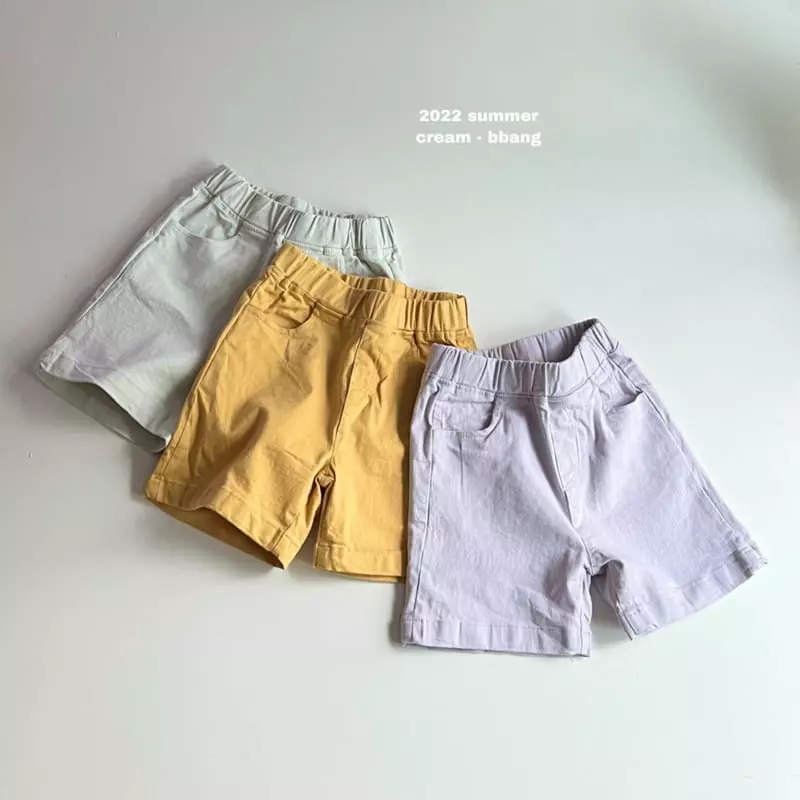 Cream Bbang - Korean Children Fashion - #minifashionista - Vanilla Shorts
