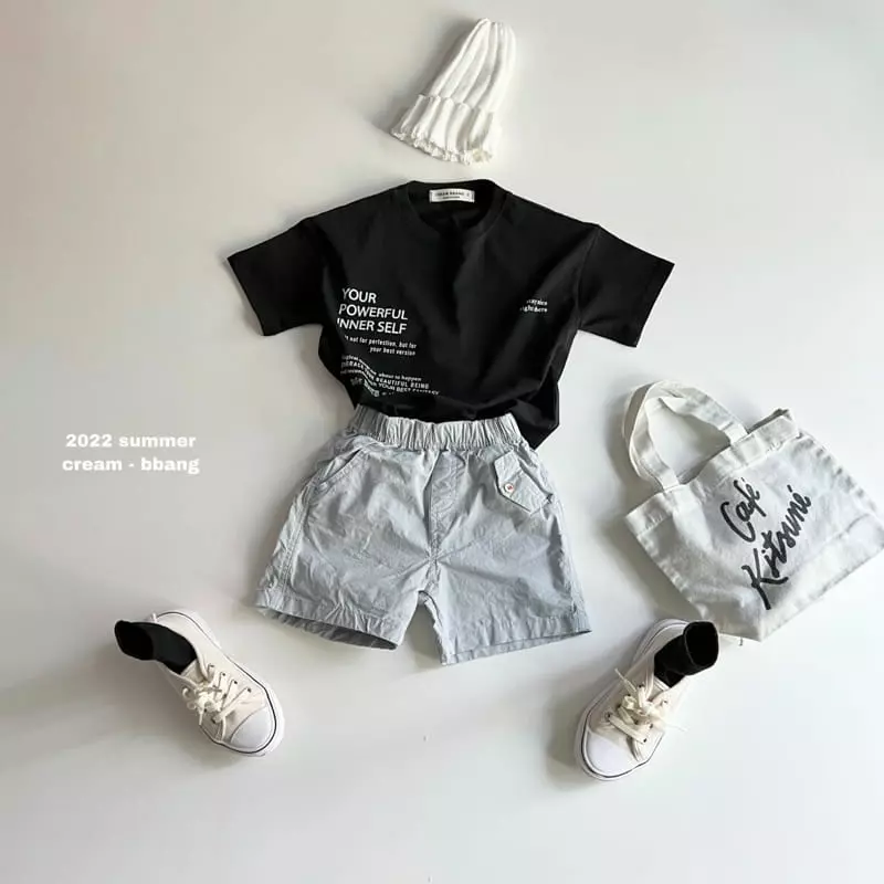 Cream Bbang - Korean Children Fashion - #minifashionista - Powerful Tee - 4