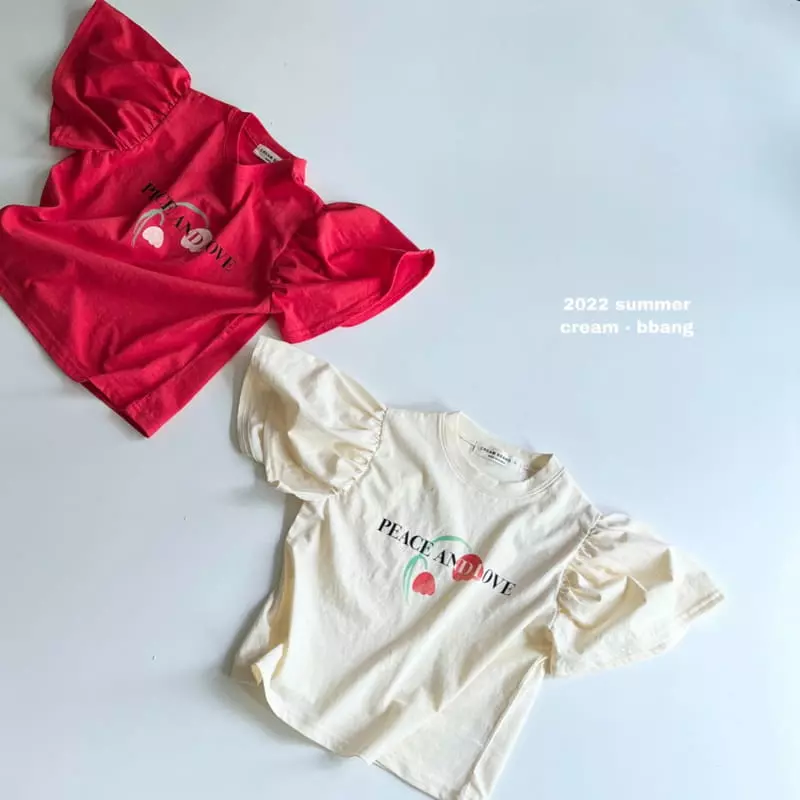 Cream Bbang - Korean Children Fashion - #prettylittlegirls - Pis Wing Tee