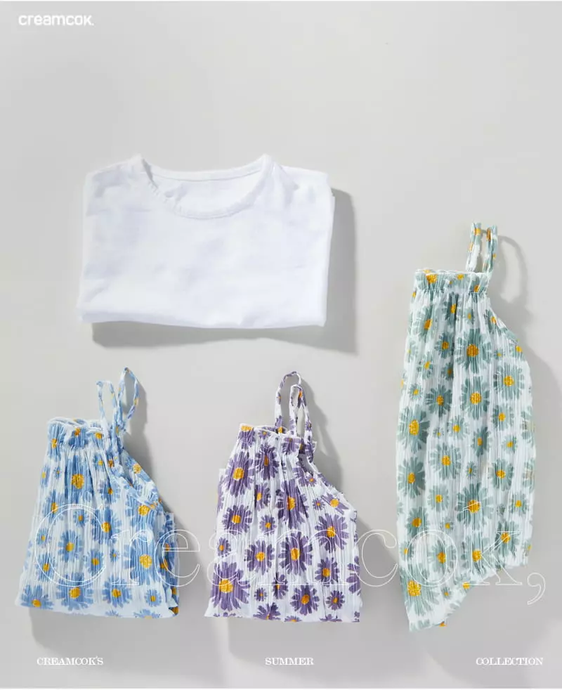 Creamcok - Korean Baby Fashion - #babyboutique - Bebe Flower Cooling Bodysuit - 7