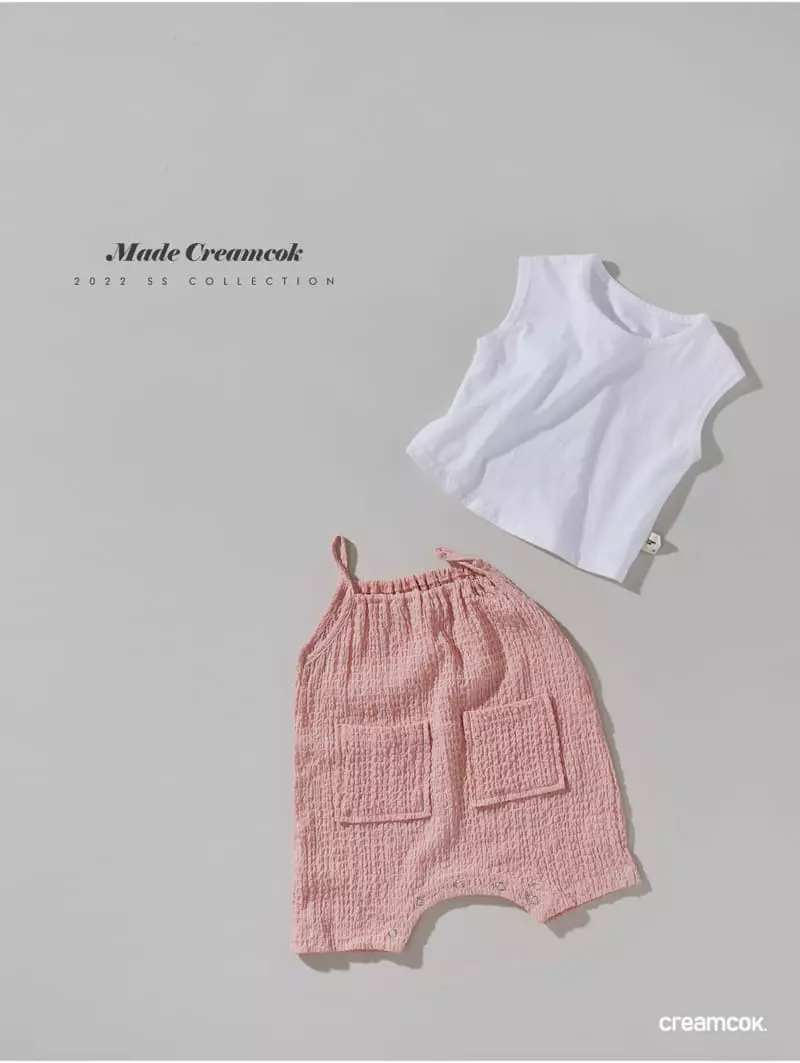 Creamcok - Korean Baby Fashion - #babyboutique - Bebe Bambino Sleeveless - 3