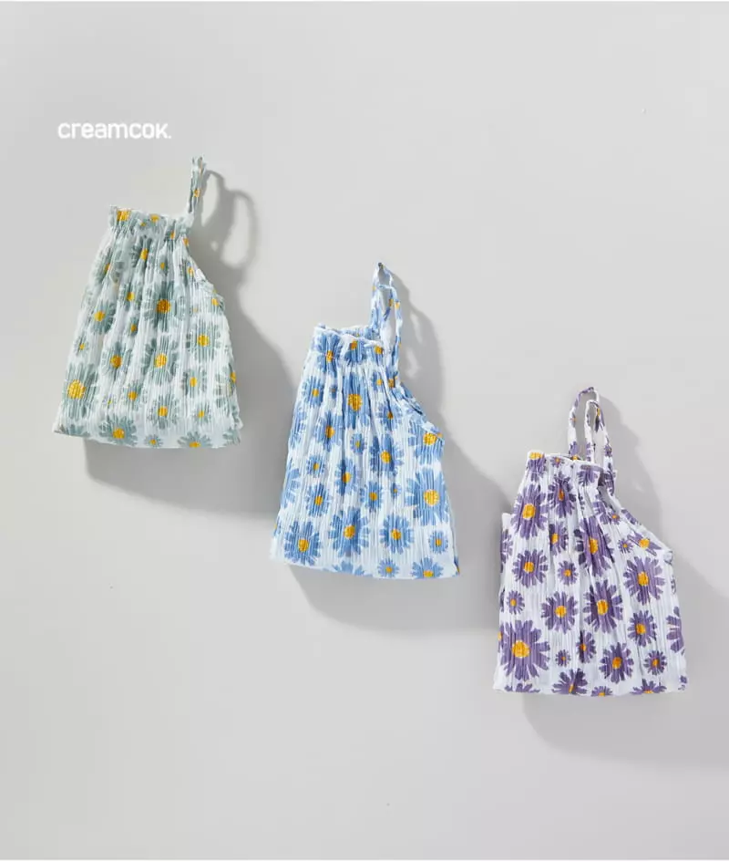 Creamcok - Korean Baby Fashion - #babyboutiqueclothing - Bebe Flower Cooling Bodysuit - 8