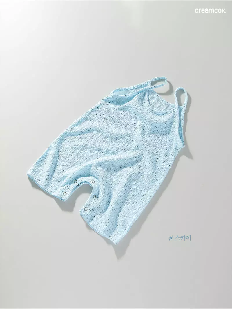 Creamcok - Korean Baby Fashion - #babyboutiqueclothing - Bebe Dot Cooling Bodysuit - 2