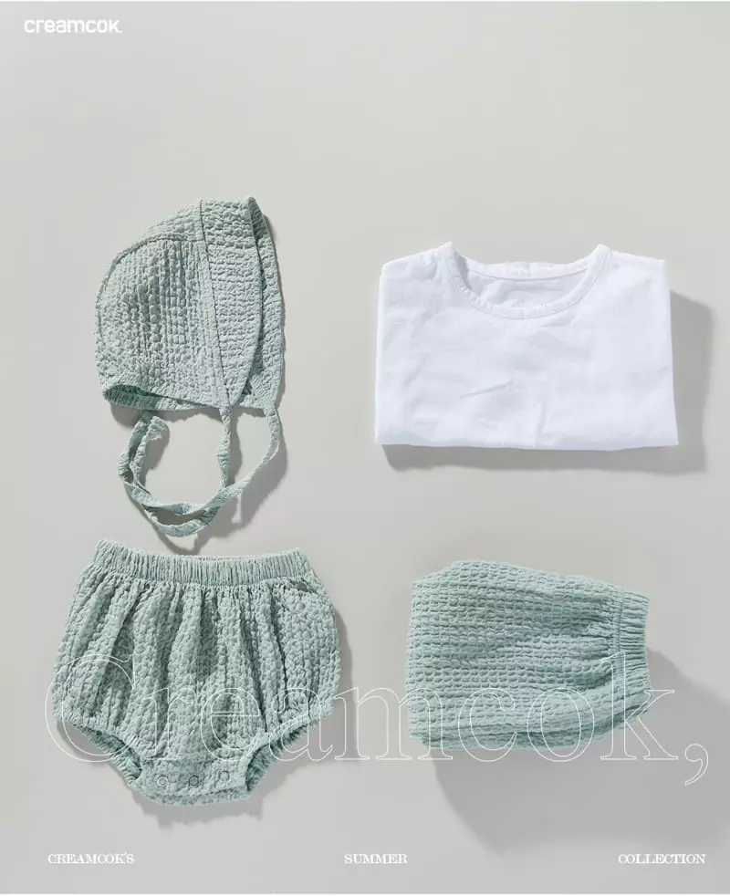 Creamcok - Korean Baby Fashion - #babyclothing - Bebe Simply Cooling Bonnet - 7
