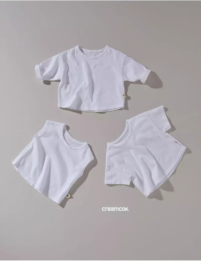 Creamcok - Korean Baby Fashion - #babyclothing - Bebe Bambino Short Sleeves Tee - 6