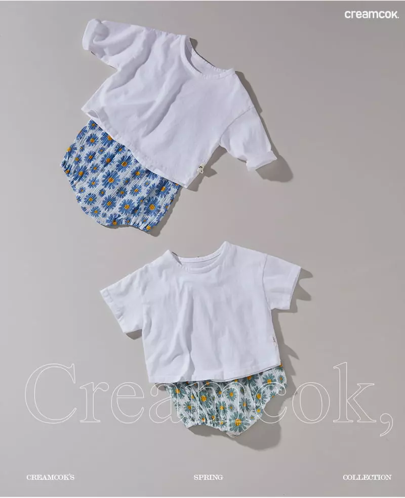 Creamcok - Korean Baby Fashion - #babyfashion - Bebe Bambino Short Sleeves Tee - 7