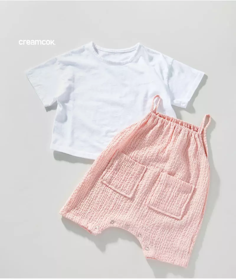 Creamcok - Korean Baby Fashion - #babyoninstagram - Bebe Simply Cooling Bodysuit - 8