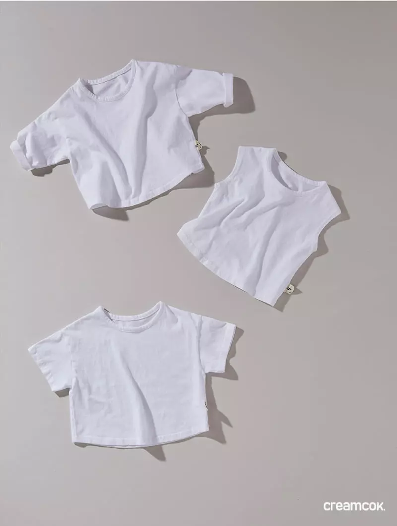 Creamcok - Korean Baby Fashion - #babyoninstagram - Bebe Bambino Short Sleeves Tee - 11