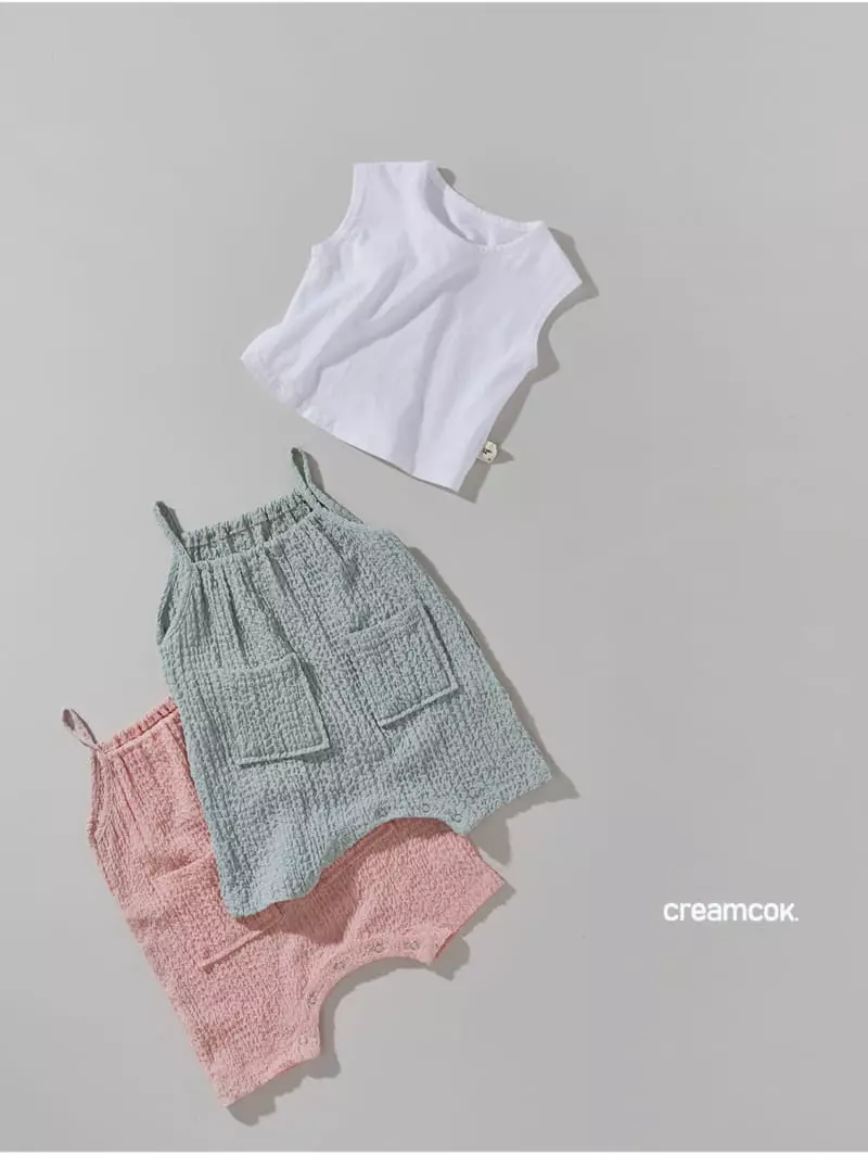 Creamcok - Korean Baby Fashion - #babyoninstagram - Bebe Bambino Sleeveless - 10