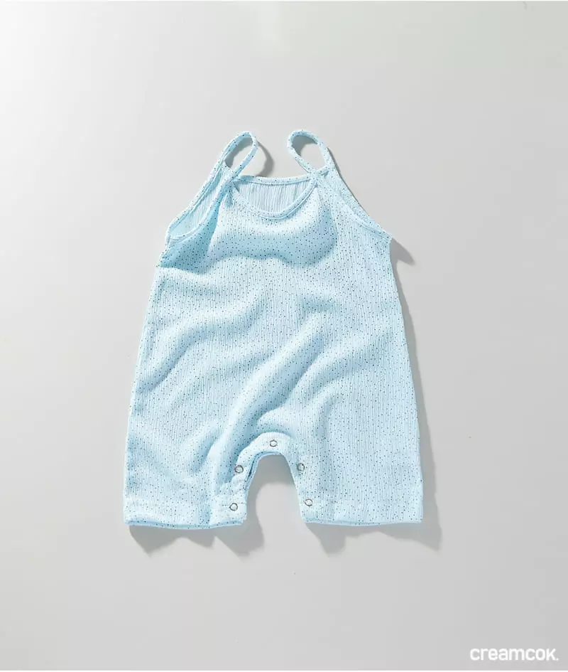 Creamcok - Korean Baby Fashion - #babyoninstagram - Bebe Dot Cooling Bodysuit - 8