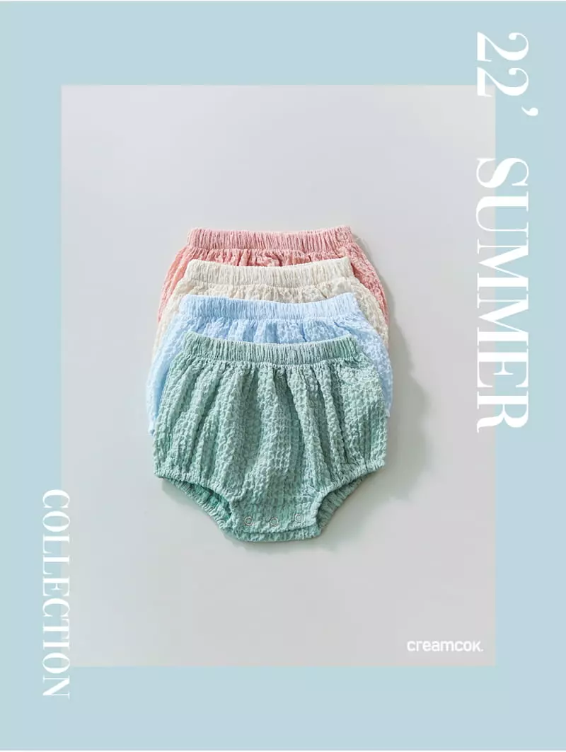 Creamcok - Korean Baby Fashion - #babyoutfit - Bebe Simply Cooling Bloomer