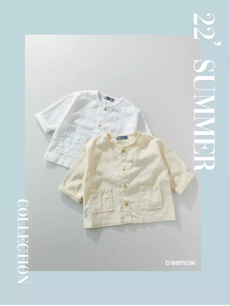 Creamcok - Korean Children Fashion - #Kfashion4kids - Sharr Linen Cardigan