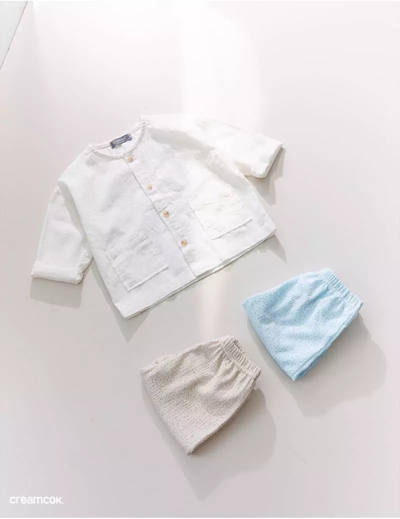 Creamcok - Korean Children Fashion - #Kfashion4kids - Dot Cooling Capri Pants - 7
