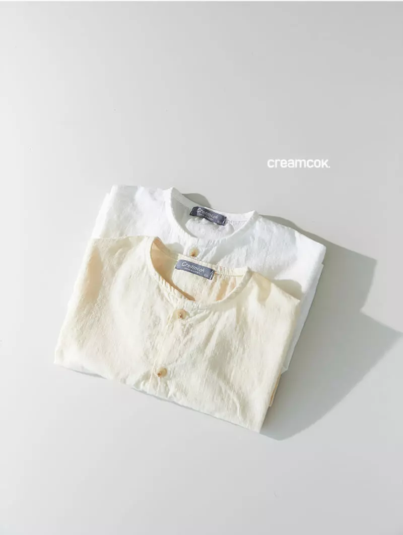 Creamcok - Korean Children Fashion - #childrensboutique - Sharr Linen Cardigan - 10