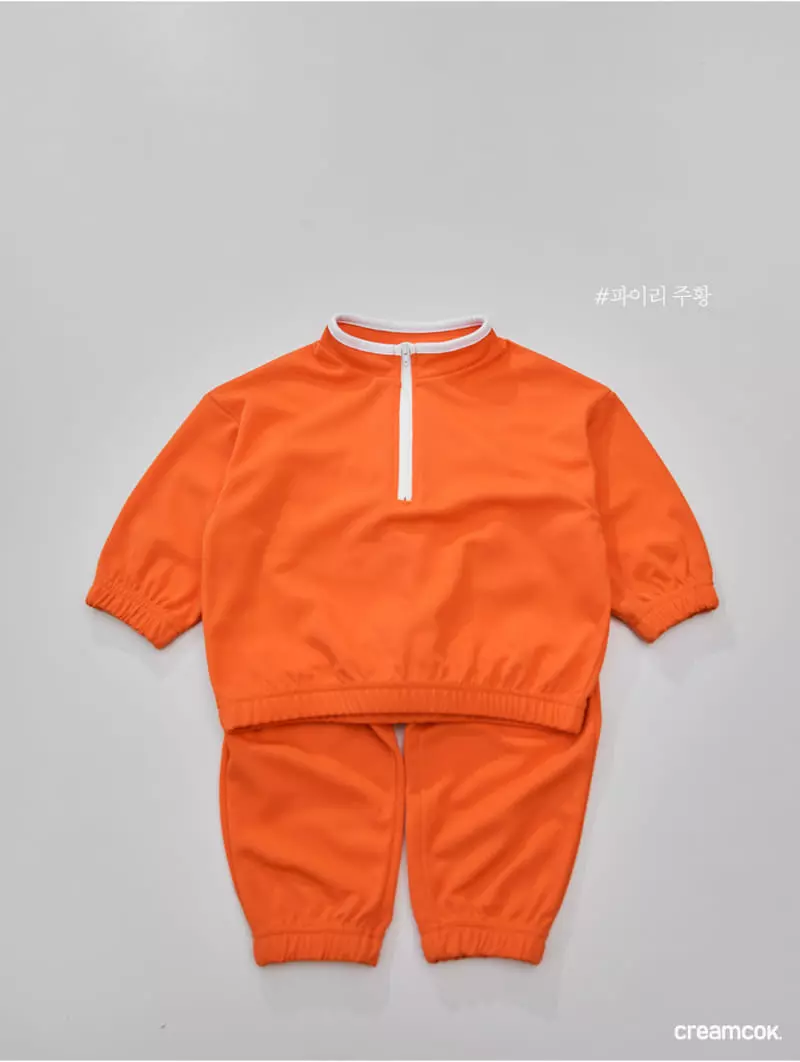 Creamcok - Korean Children Fashion - #designkidswear - Holly Anorak Top Bottom Set - 2
