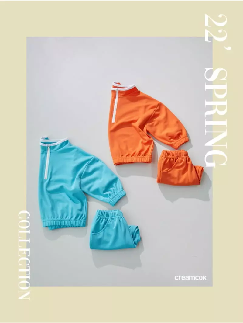 Creamcok - Korean Children Fashion - #discoveringself - Holly Anorak Top Bottom Set