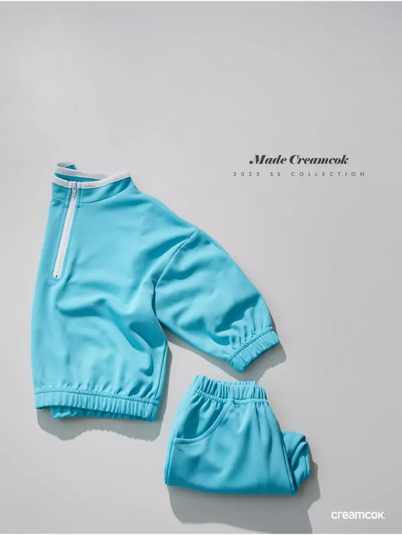 Creamcok - Korean Children Fashion - #discoveringself - Holly Anorak Top Bottom Set - 3