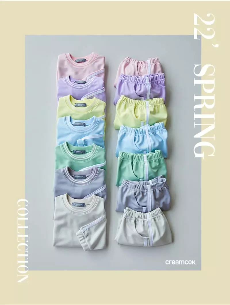 Creamcok - Korean Children Fashion - #fashionkids - Twinkle Training Top Bottom Set