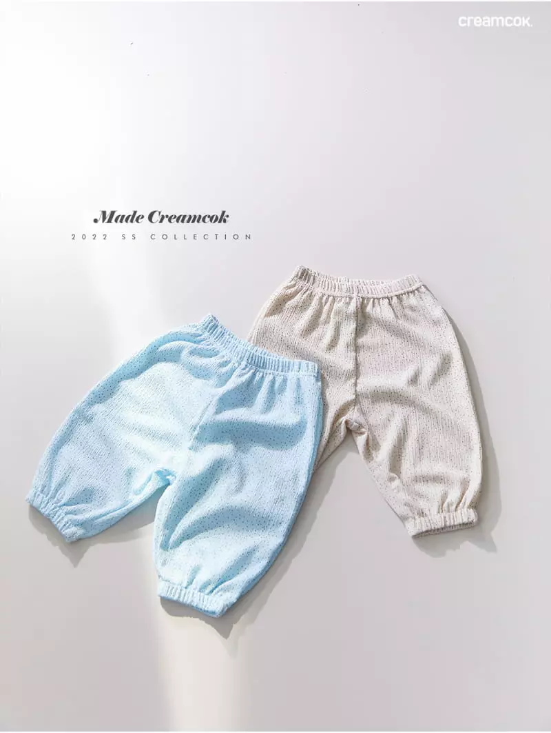 Creamcok - Korean Children Fashion - #fashionkids - Dot Cooling Capri Pants - 4