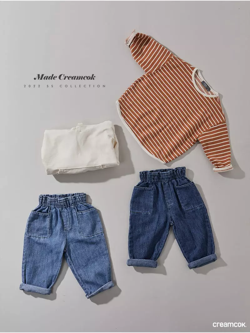 Creamcok - Korean Children Fashion - #kidsstore - Hip Balloon Jeans - 3