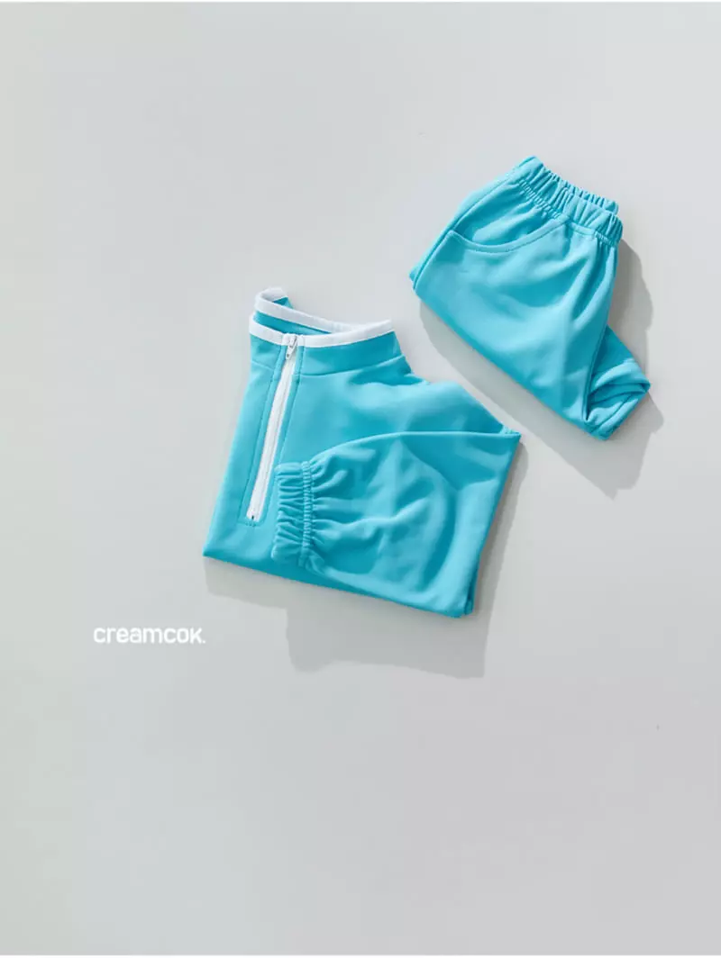 Creamcok - Korean Children Fashion - #littlefashionista - Holly Anorak Top Bottom Set - 9