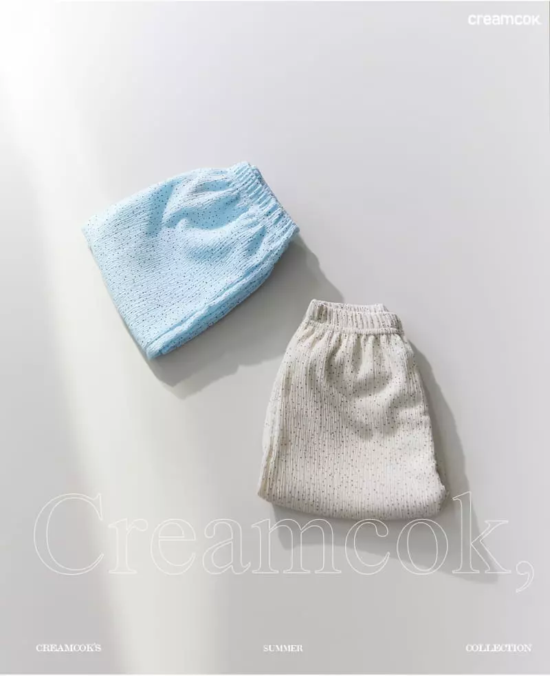 Creamcok - Korean Children Fashion - #littlefashionista - Dot Cooling Capri Pants - 8