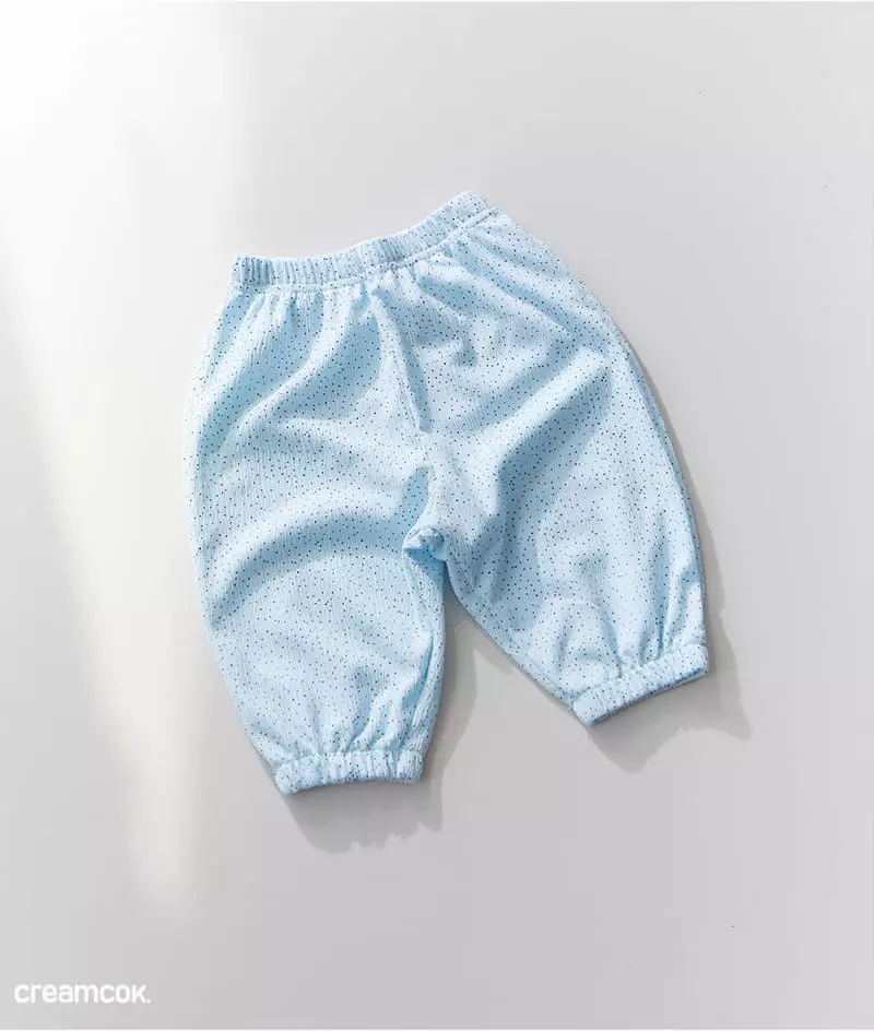 Creamcok - Korean Children Fashion - #magicofchildhood - Dot Cooling Capri Pants - 9