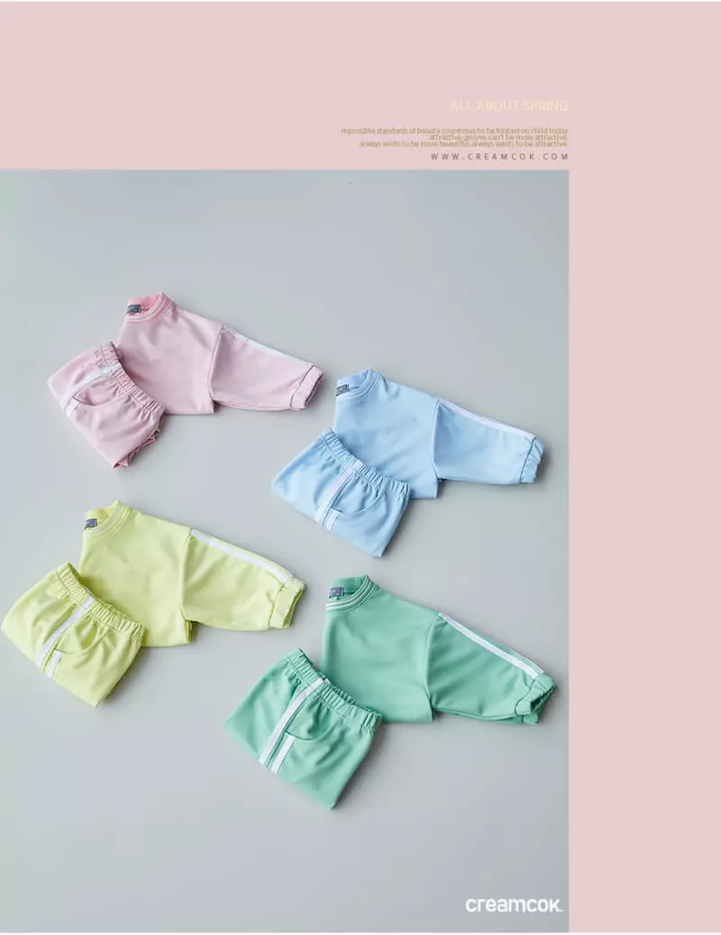 Creamcok - Korean Children Fashion - #minifashionista - Twrinkle Training Set - 9