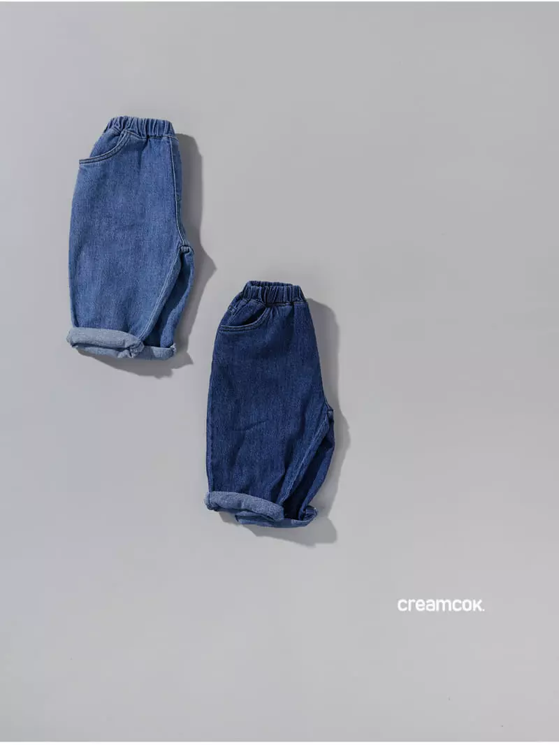 Creamcok - Korean Children Fashion - #stylishchildhood - Abang Jeans - 10