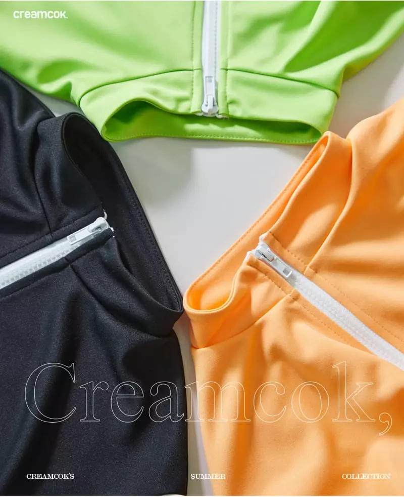 Creamcok - Korean Children Fashion - #stylishchildhood - Everybody Training Top Bottom Set - 7