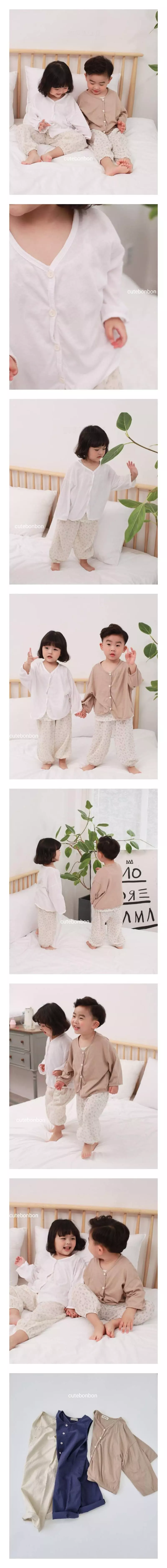 Cutebonbon - Korean Children Fashion - #discoveringself - Linen Cardigan