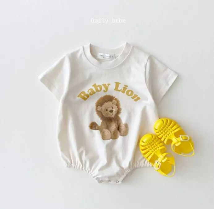 Daily Bebe - Korean Baby Fashion - #babygirlfashion - Doll Friend Babay Bodysuit - 2