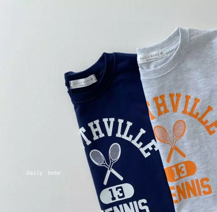 Daily Bebe - Korean Children Fashion - #Kfashion4kids - Tennis Tee - 3