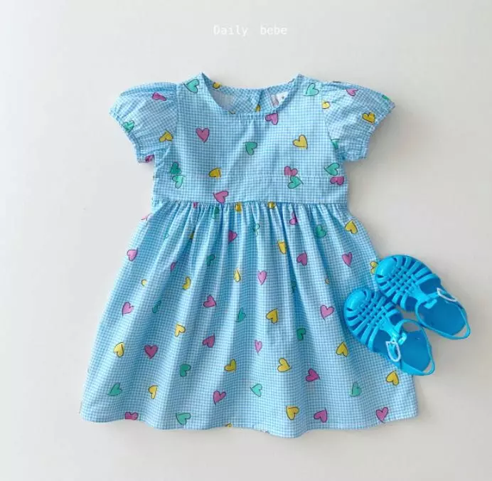 Daily Bebe - Korean Children Fashion - #childofig - Back Slit One-piece - 3