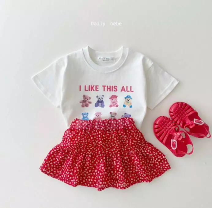 Daily Bebe - Korean Children Fashion - #childofig - Chiffon Skirt - 5