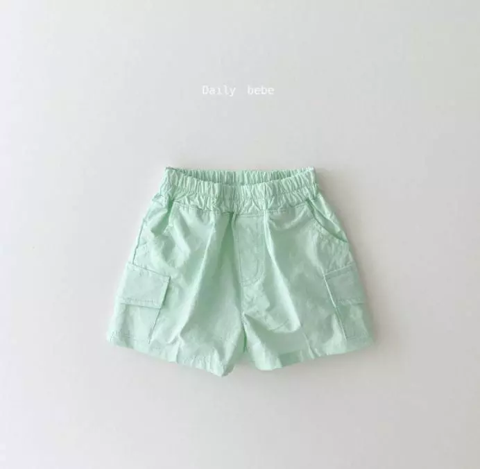 Daily Bebe - Korean Children Fashion - #childofig - Cargo Shorts - 3