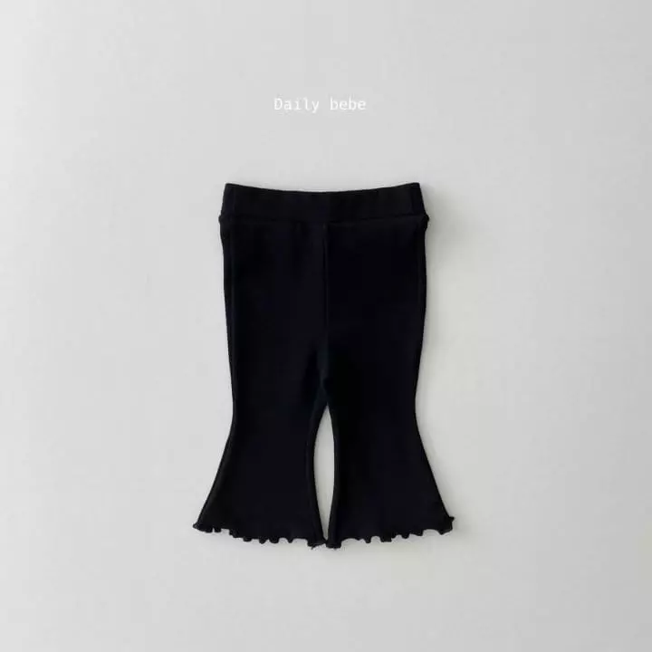 Daily Bebe - Korean Children Fashion - #childofig - Simple Capri Pants - 2