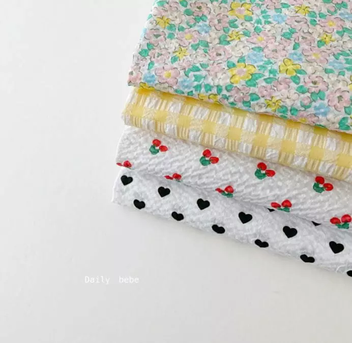 Daily Bebe - Korean Children Fashion - #childrensboutique - Jijimi Top Bottom Set - 7