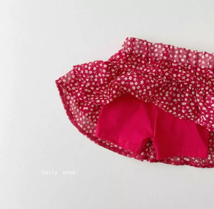 Daily Bebe - Korean Children Fashion - #childrensboutique - Chiffon Skirt - 6