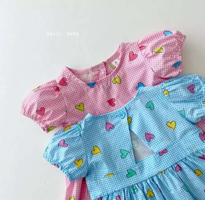 Daily Bebe - Korean Children Fashion - #discoveringself - Back Slit One-piece - 6