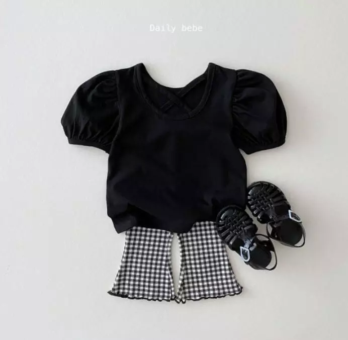 Daily Bebe - Korean Children Fashion - #discoveringself - X String Tee - 12