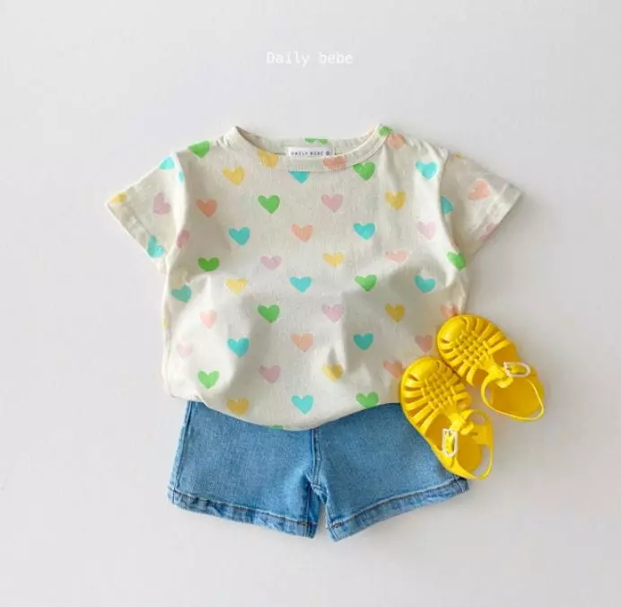 Daily Bebe - Korean Children Fashion - #discoveringself - Denim Shorts - 7