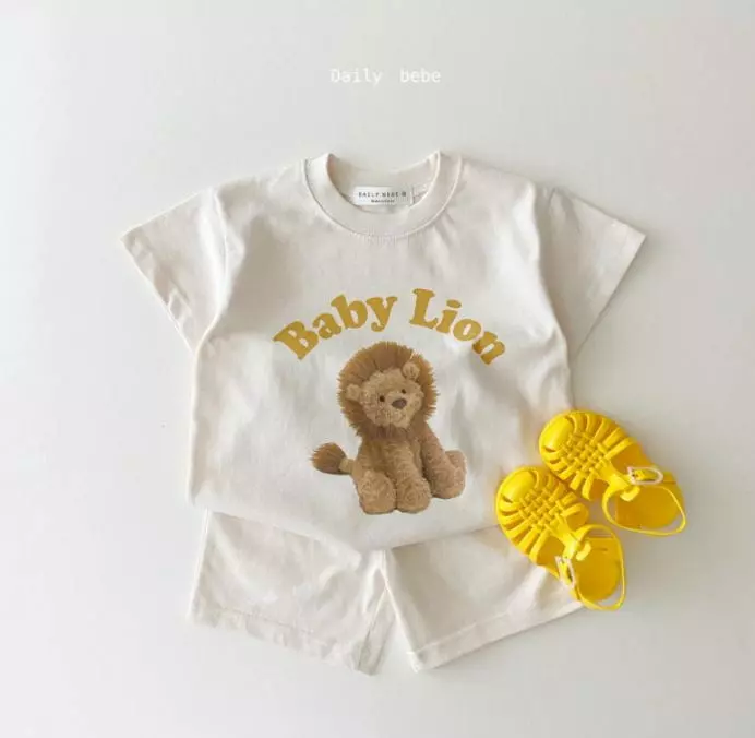 Daily Bebe - Korean Children Fashion - #fashionkids - Doll Friend Top Bottom Set - 2