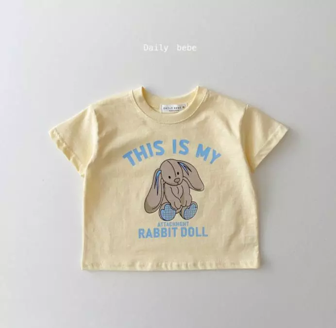 Daily Bebe - Korean Children Fashion - #fashionkids - Rabbit Tee - 3