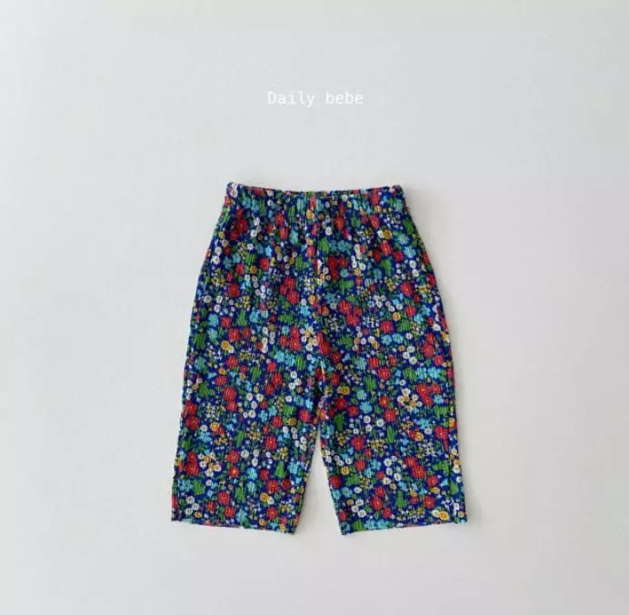 Daily Bebe - Korean Children Fashion - #kidsshorts - Grandparent Pleats Top Bottom Set - 6