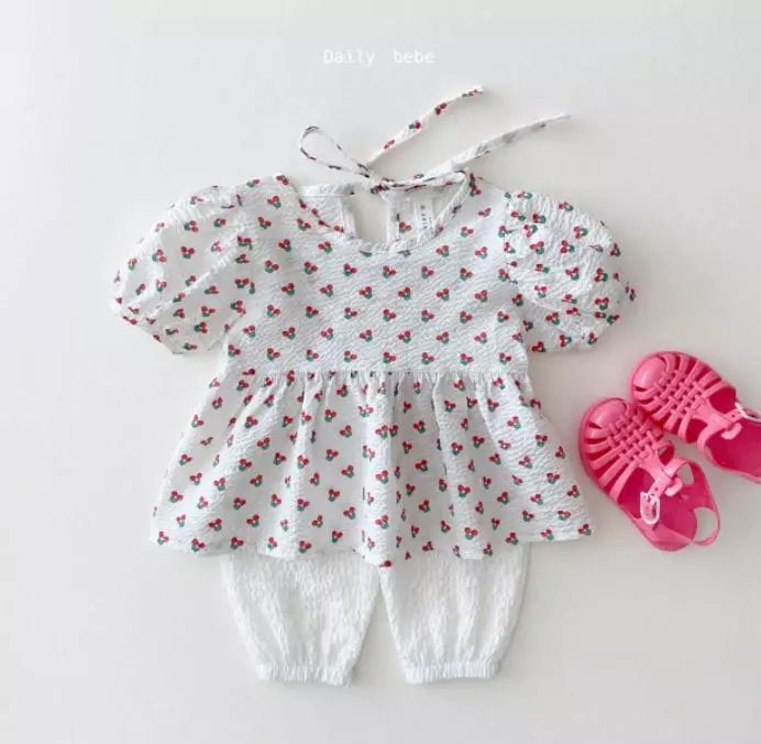 Daily Bebe - Korean Children Fashion - #kidsshorts - Jijimi Blouse - 7