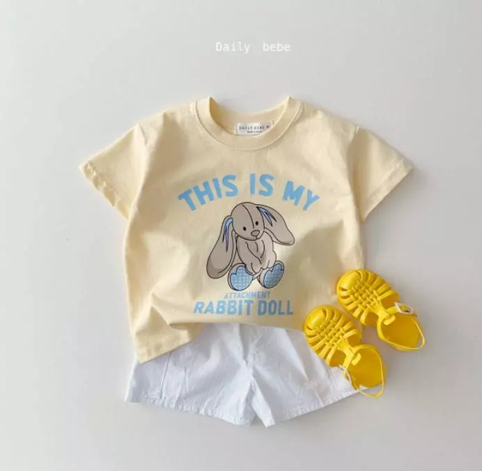 Daily Bebe - Korean Children Fashion - #fashionkids - Rabbit Tee - 4