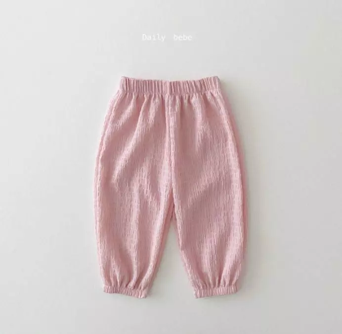 Daily Bebe - Korean Children Fashion - #kidsshorts - Air Conditioner Pants - 3