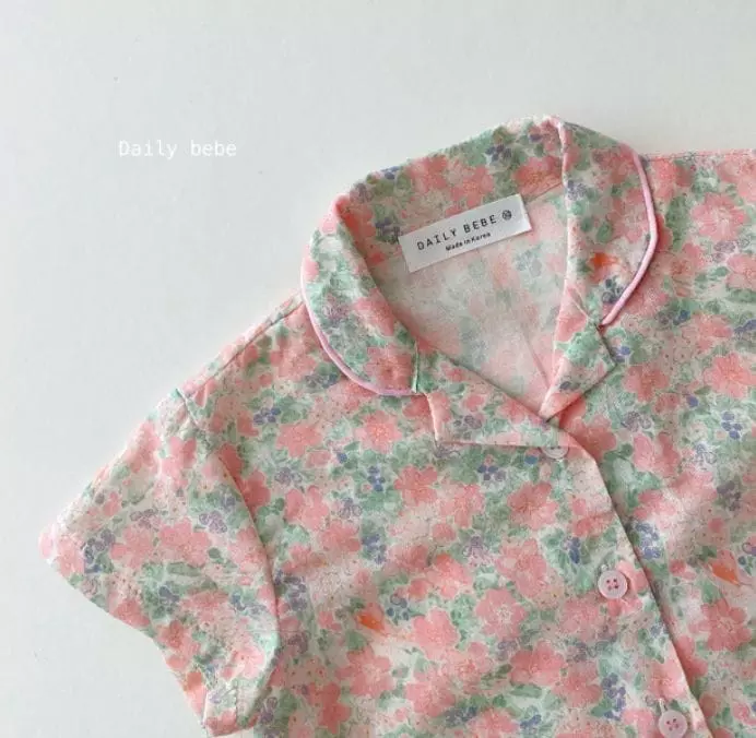 Daily Bebe - Korean Children Fashion - #kidsstore - Pattern Pajama - 6